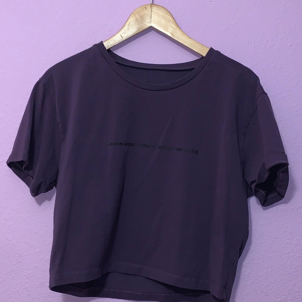 Alphalete Crop Top XXL - Purple XXl